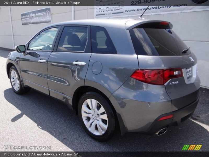 Polished Metal Metallic / Taupe 2011 Acura RDX