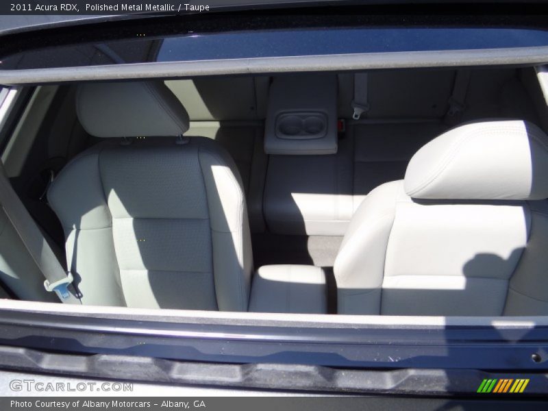 Polished Metal Metallic / Taupe 2011 Acura RDX