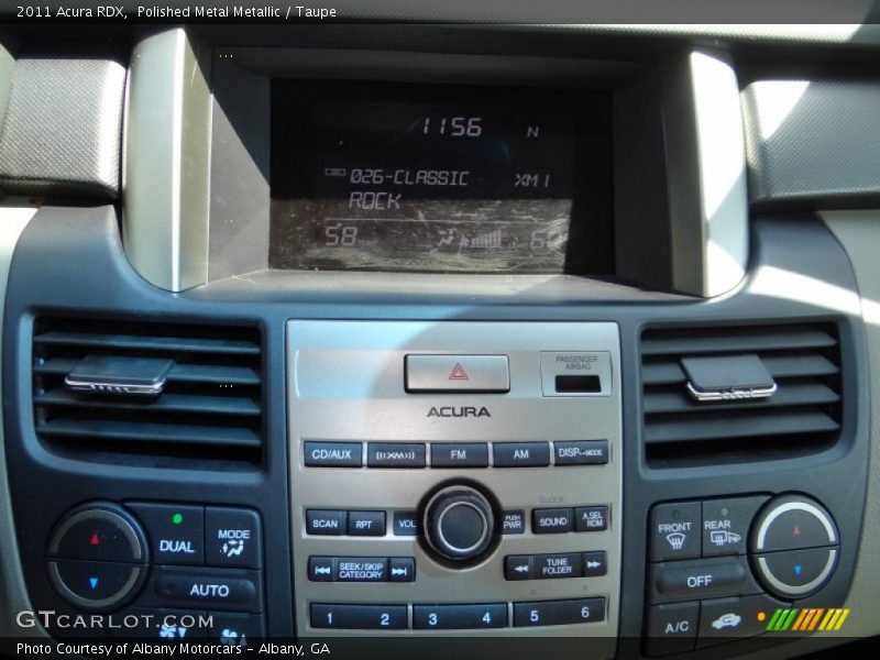 Polished Metal Metallic / Taupe 2011 Acura RDX