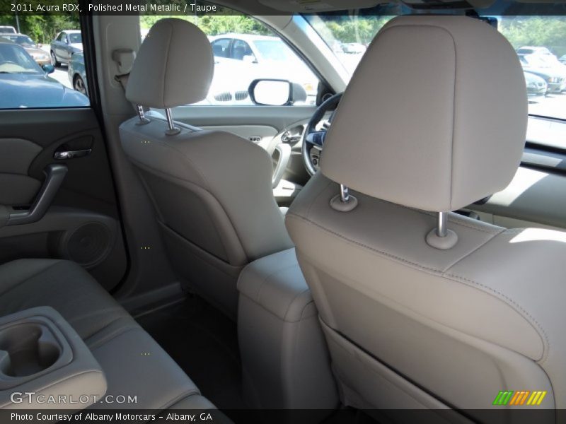 Polished Metal Metallic / Taupe 2011 Acura RDX
