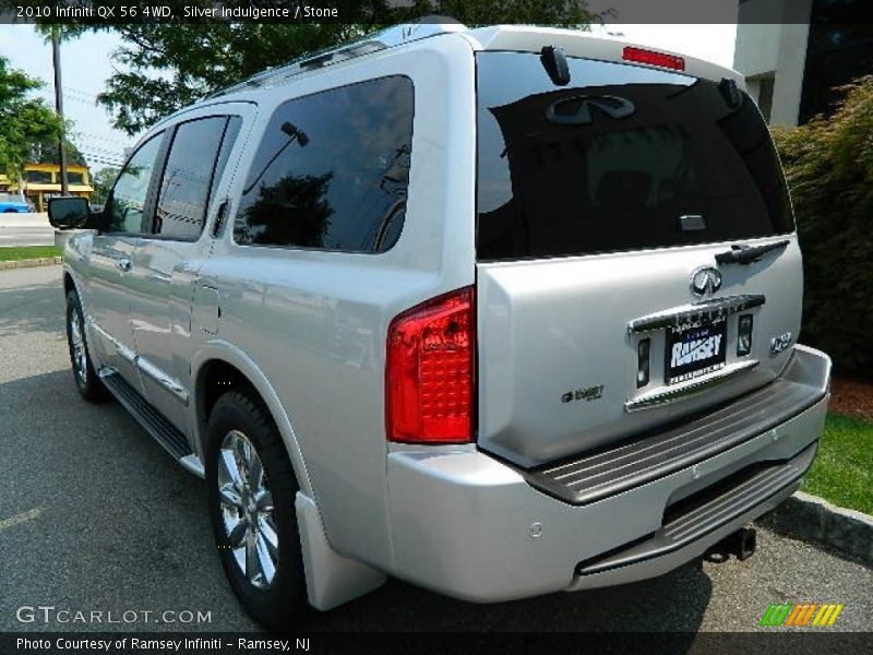 Silver Indulgence / Stone 2010 Infiniti QX 56 4WD