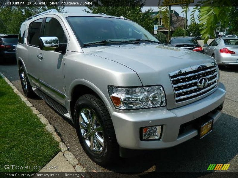 Silver Indulgence / Stone 2010 Infiniti QX 56 4WD