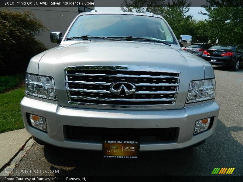 Silver Indulgence / Stone 2010 Infiniti QX 56 4WD