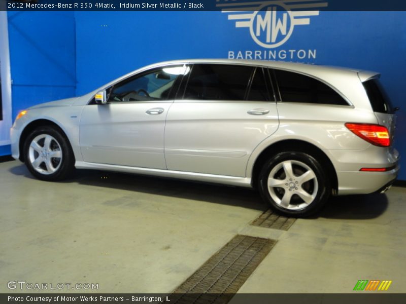 Iridium Silver Metallic / Black 2012 Mercedes-Benz R 350 4Matic