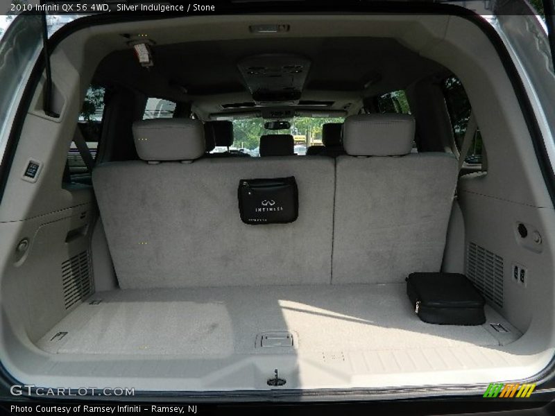 Silver Indulgence / Stone 2010 Infiniti QX 56 4WD