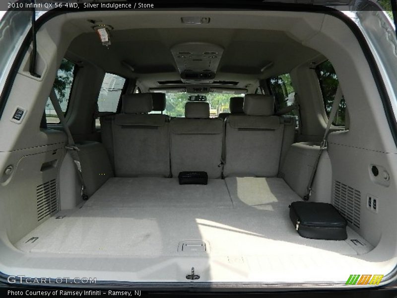  2010 QX 56 4WD Trunk