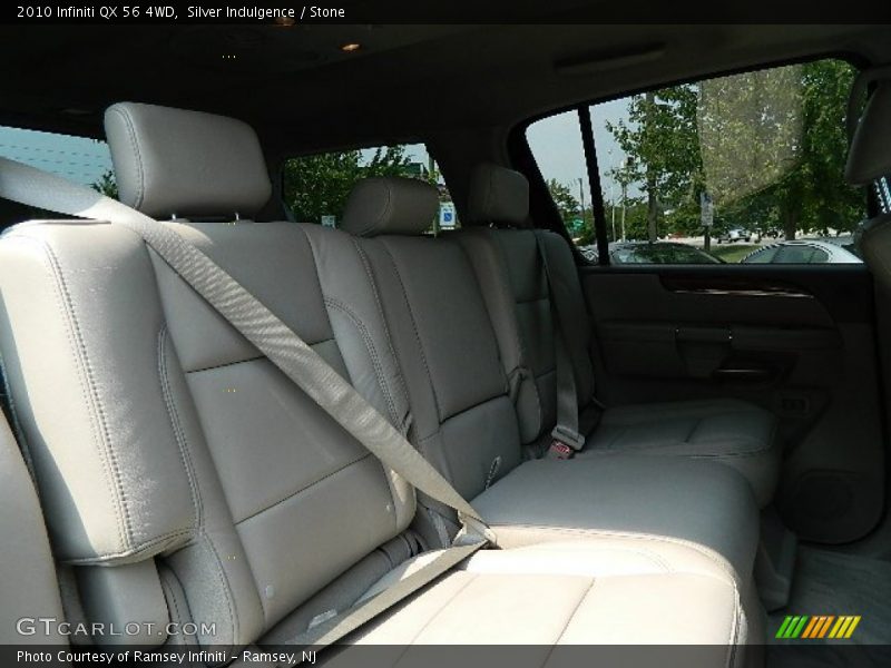 Rear Seat of 2010 QX 56 4WD
