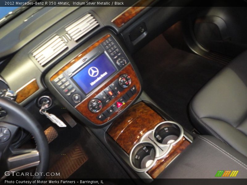 Iridium Silver Metallic / Black 2012 Mercedes-Benz R 350 4Matic