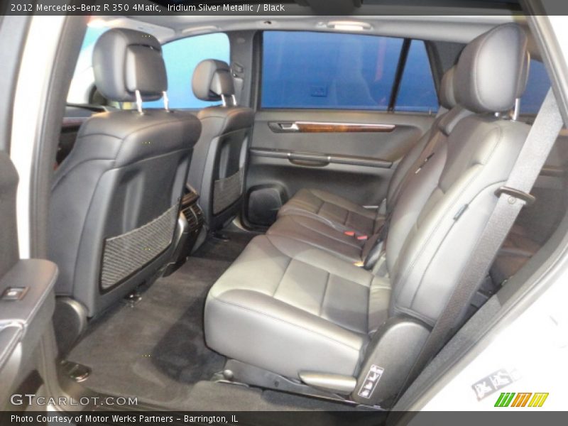 Iridium Silver Metallic / Black 2012 Mercedes-Benz R 350 4Matic