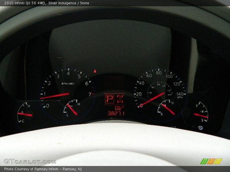  2010 QX 56 4WD 56 4WD Gauges