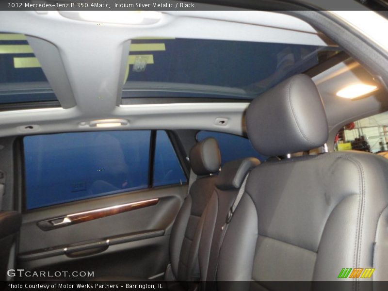 Iridium Silver Metallic / Black 2012 Mercedes-Benz R 350 4Matic