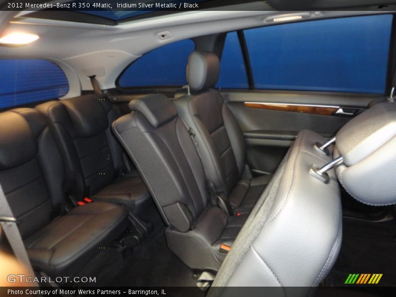 Iridium Silver Metallic / Black 2012 Mercedes-Benz R 350 4Matic