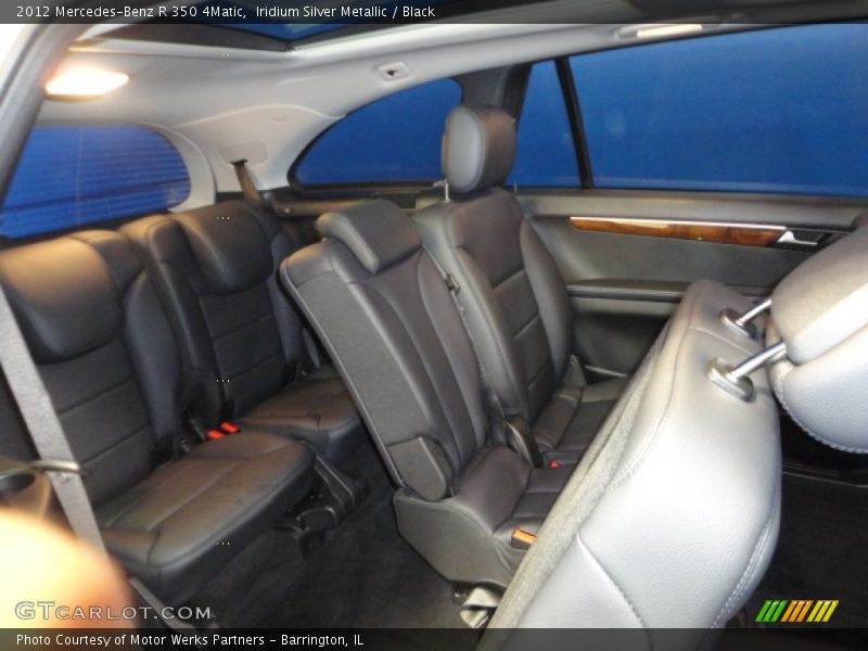 Iridium Silver Metallic / Black 2012 Mercedes-Benz R 350 4Matic