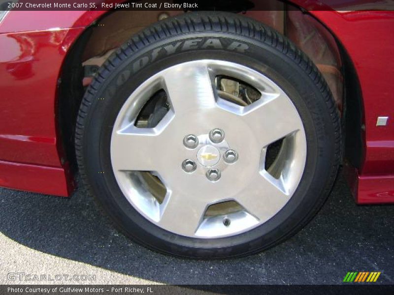 Red Jewel Tint Coat / Ebony Black 2007 Chevrolet Monte Carlo SS