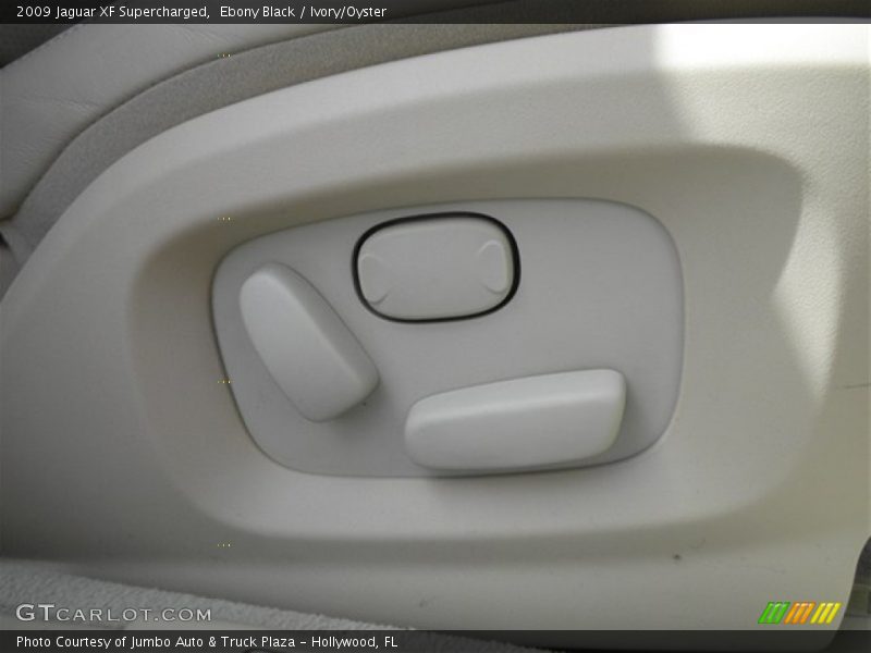 Ebony Black / Ivory/Oyster 2009 Jaguar XF Supercharged