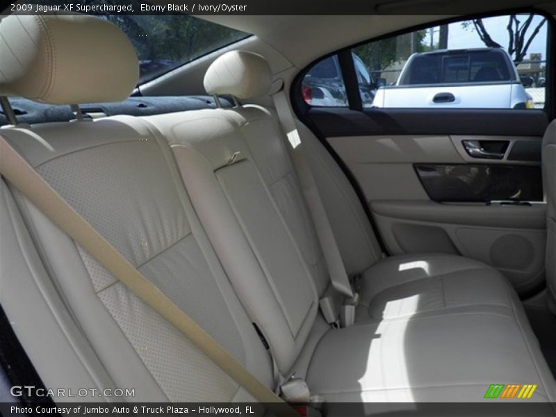 Ebony Black / Ivory/Oyster 2009 Jaguar XF Supercharged