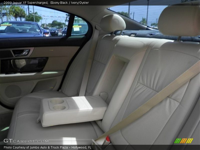 Ebony Black / Ivory/Oyster 2009 Jaguar XF Supercharged