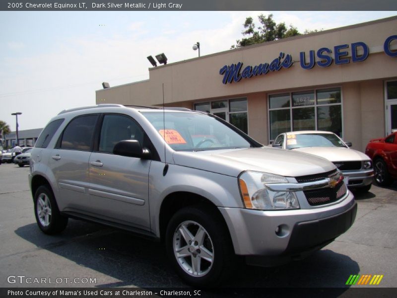 Dark Silver Metallic / Light Gray 2005 Chevrolet Equinox LT