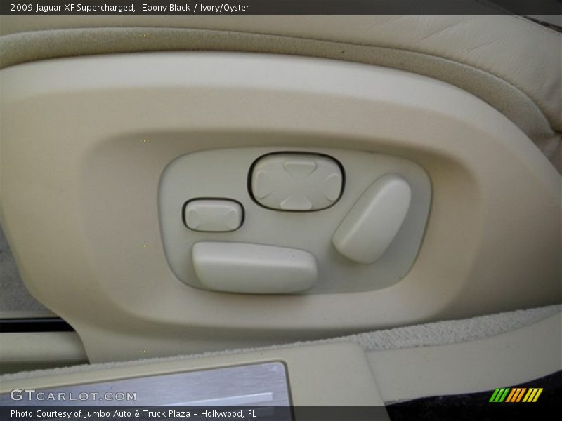 Ebony Black / Ivory/Oyster 2009 Jaguar XF Supercharged