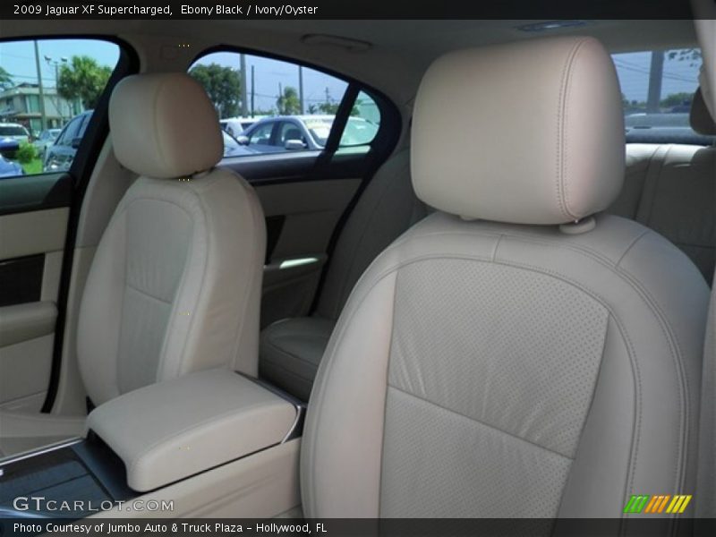 Ebony Black / Ivory/Oyster 2009 Jaguar XF Supercharged