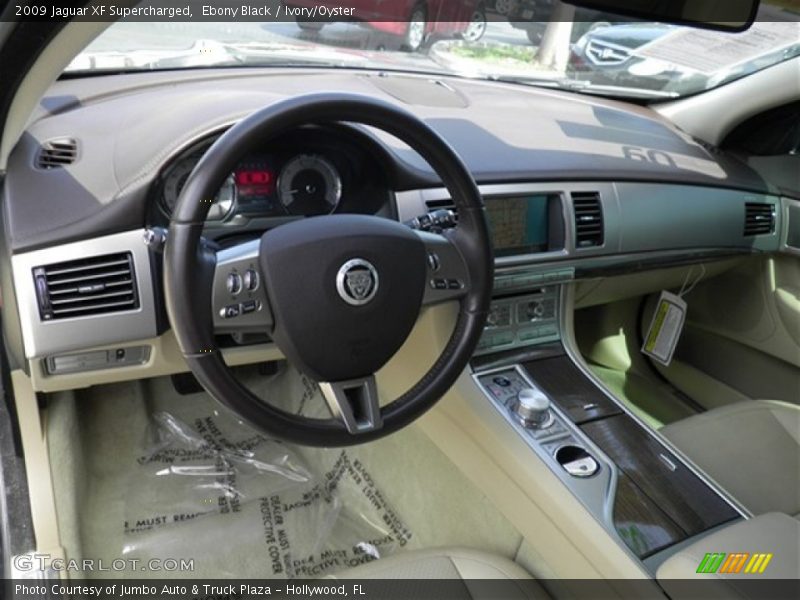 Ivory/Oyster Interior - 2009 XF Supercharged 