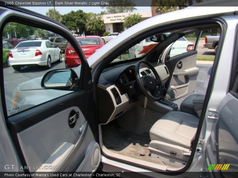 Dark Silver Metallic / Light Gray 2005 Chevrolet Equinox LT