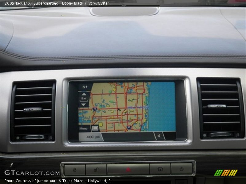 Navigation of 2009 XF Supercharged