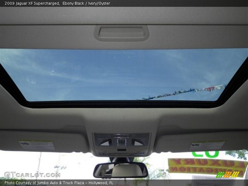 Ebony Black / Ivory/Oyster 2009 Jaguar XF Supercharged