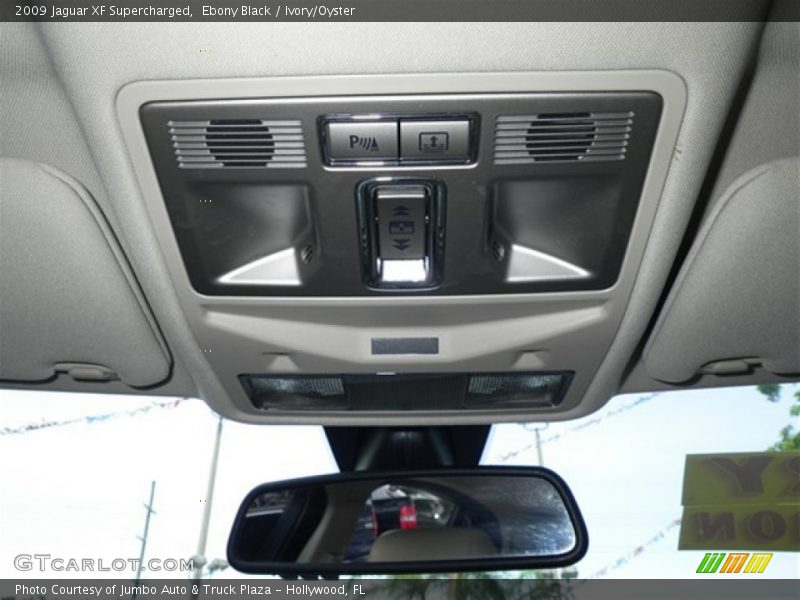Controls of 2009 XF Supercharged