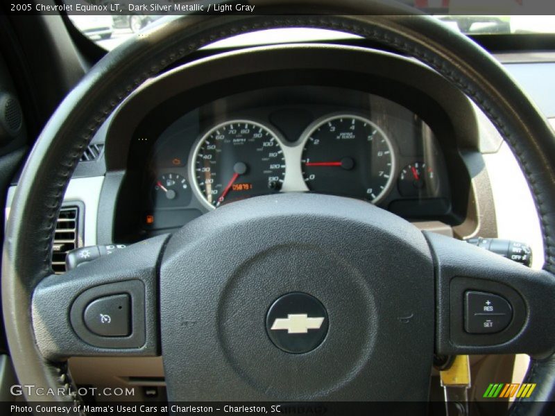 Dark Silver Metallic / Light Gray 2005 Chevrolet Equinox LT