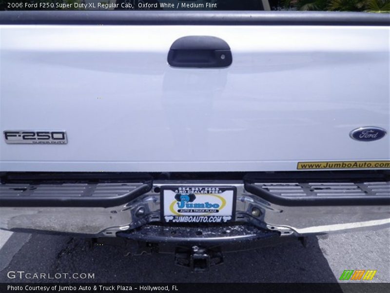 Oxford White / Medium Flint 2006 Ford F250 Super Duty XL Regular Cab