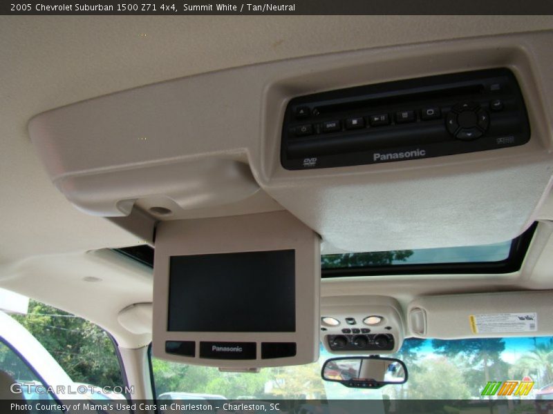 Summit White / Tan/Neutral 2005 Chevrolet Suburban 1500 Z71 4x4