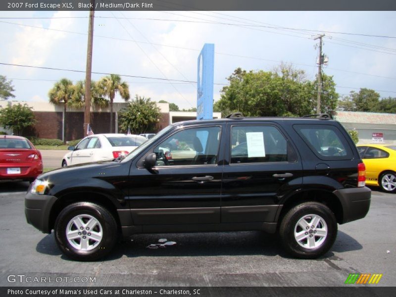 Black / Medium/Dark Flint 2007 Ford Escape XLS