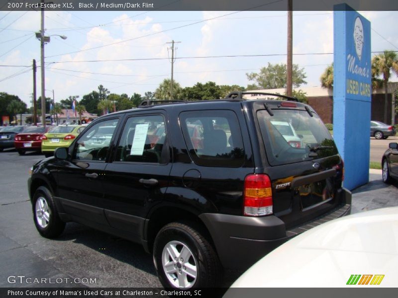 Black / Medium/Dark Flint 2007 Ford Escape XLS