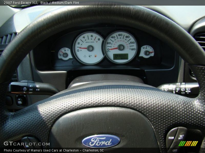 Black / Medium/Dark Flint 2007 Ford Escape XLS