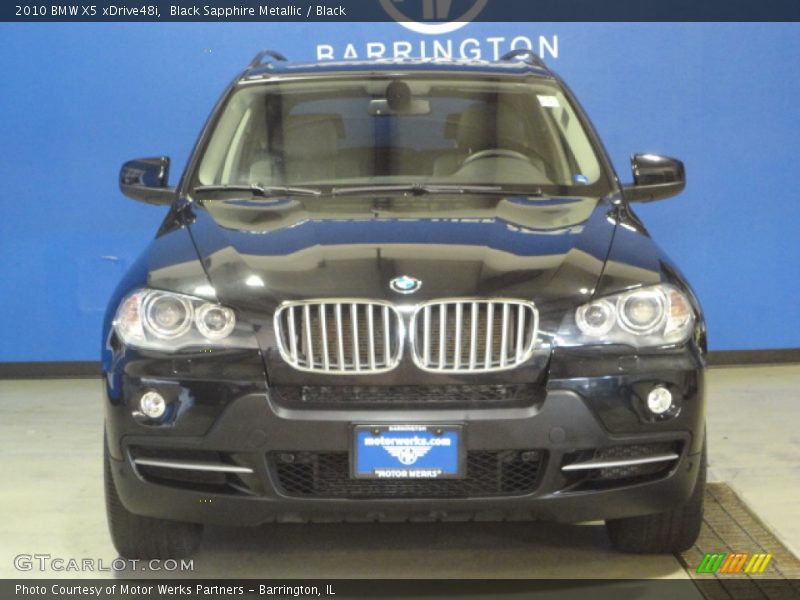 Black Sapphire Metallic / Black 2010 BMW X5 xDrive48i
