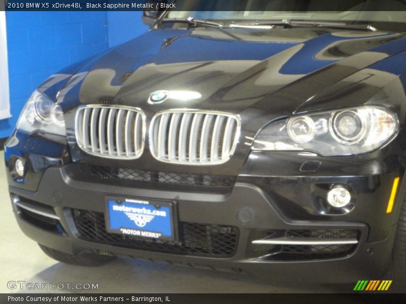 Black Sapphire Metallic / Black 2010 BMW X5 xDrive48i
