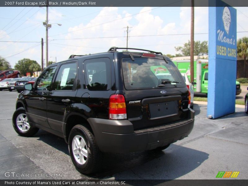 Black / Medium/Dark Flint 2007 Ford Escape XLS