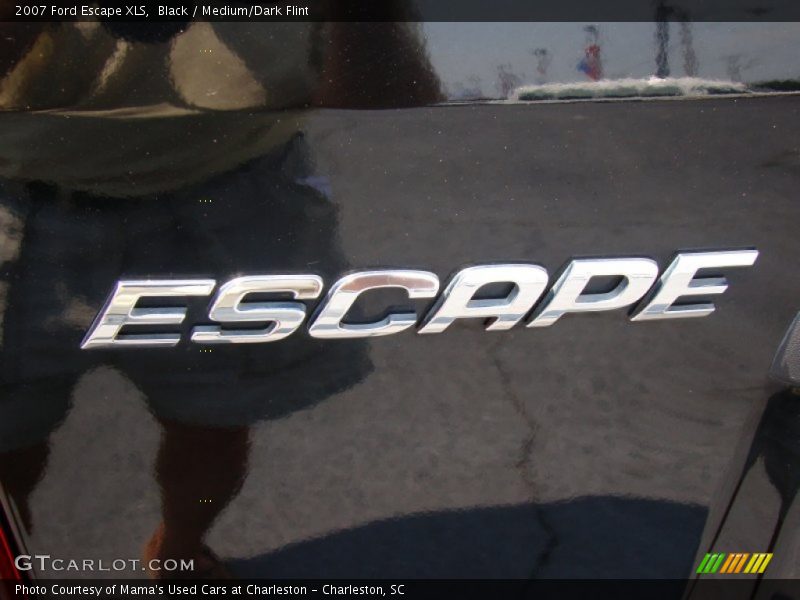 Black / Medium/Dark Flint 2007 Ford Escape XLS