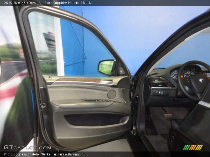 Black Sapphire Metallic / Black 2010 BMW X5 xDrive48i