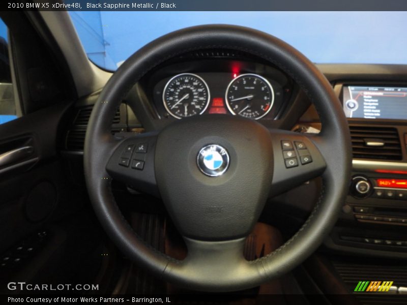 Black Sapphire Metallic / Black 2010 BMW X5 xDrive48i