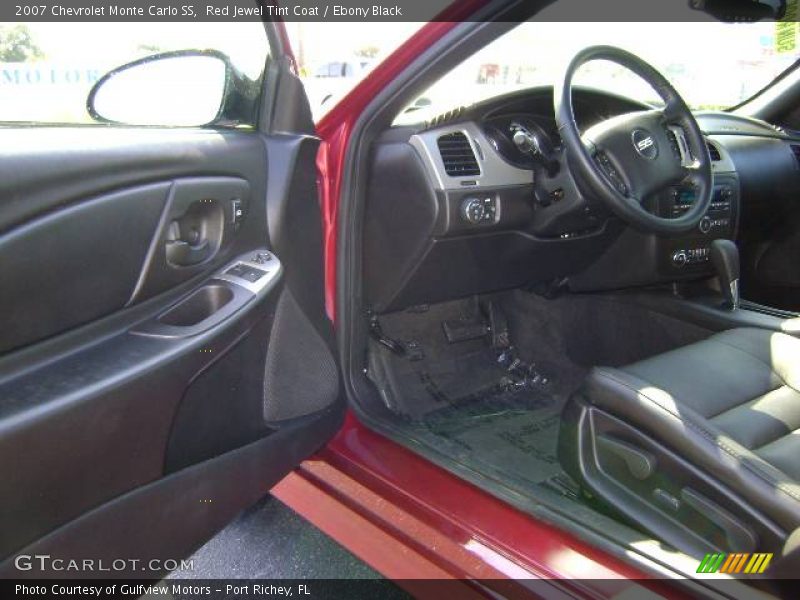 Red Jewel Tint Coat / Ebony Black 2007 Chevrolet Monte Carlo SS
