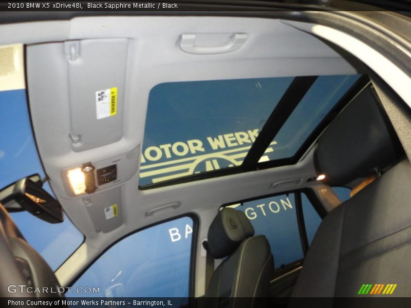Black Sapphire Metallic / Black 2010 BMW X5 xDrive48i