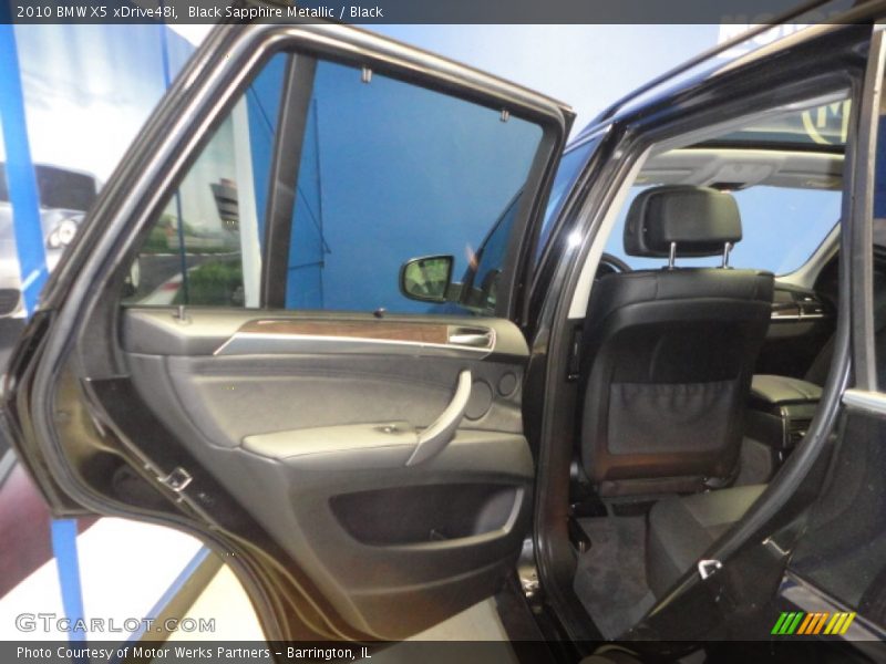 Black Sapphire Metallic / Black 2010 BMW X5 xDrive48i