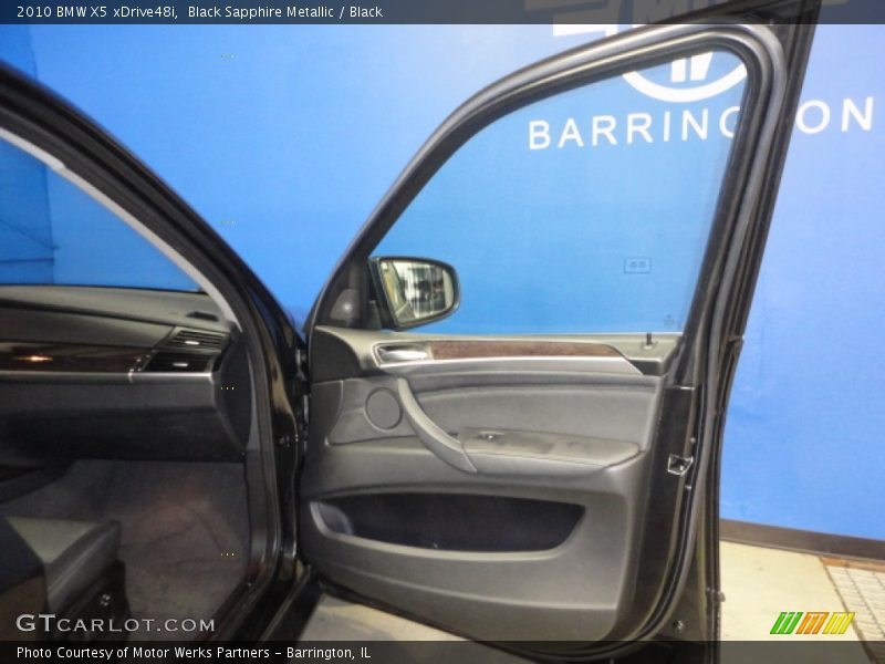 Black Sapphire Metallic / Black 2010 BMW X5 xDrive48i