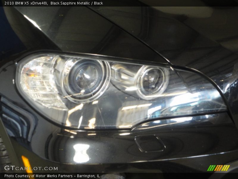 Black Sapphire Metallic / Black 2010 BMW X5 xDrive48i