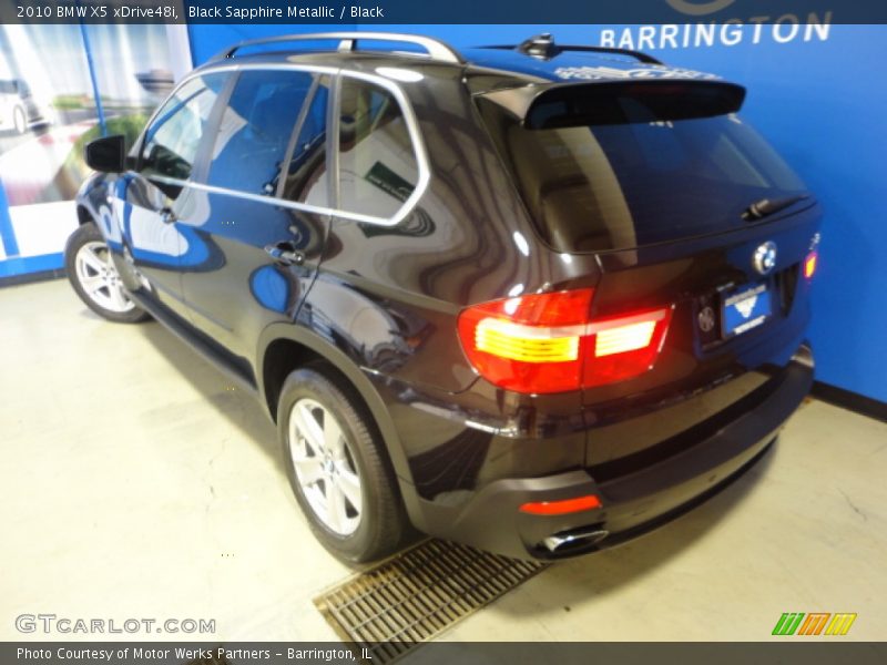 Black Sapphire Metallic / Black 2010 BMW X5 xDrive48i