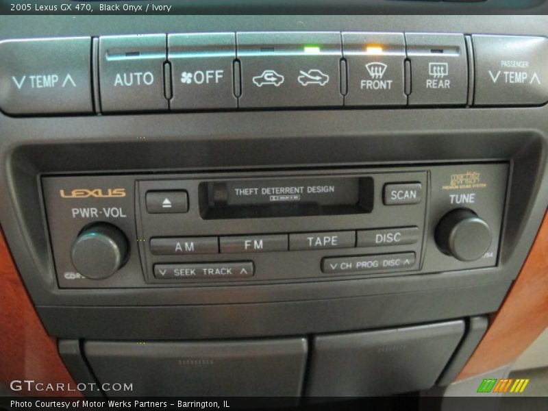 Black Onyx / Ivory 2005 Lexus GX 470