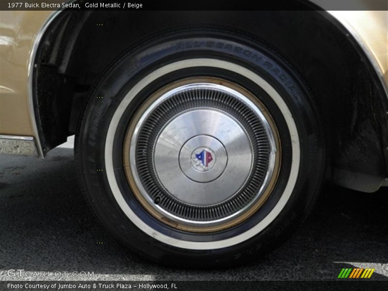 Gold Metallic / Beige 1977 Buick Electra Sedan