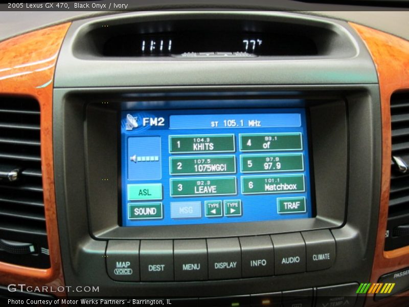 Black Onyx / Ivory 2005 Lexus GX 470